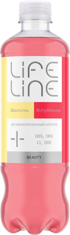 Бутылка LIFELINE КРАСОТА, ваниль и клубника